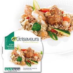 Nutrisaveurs - Couscous met rundsvlees en kip (270 g)