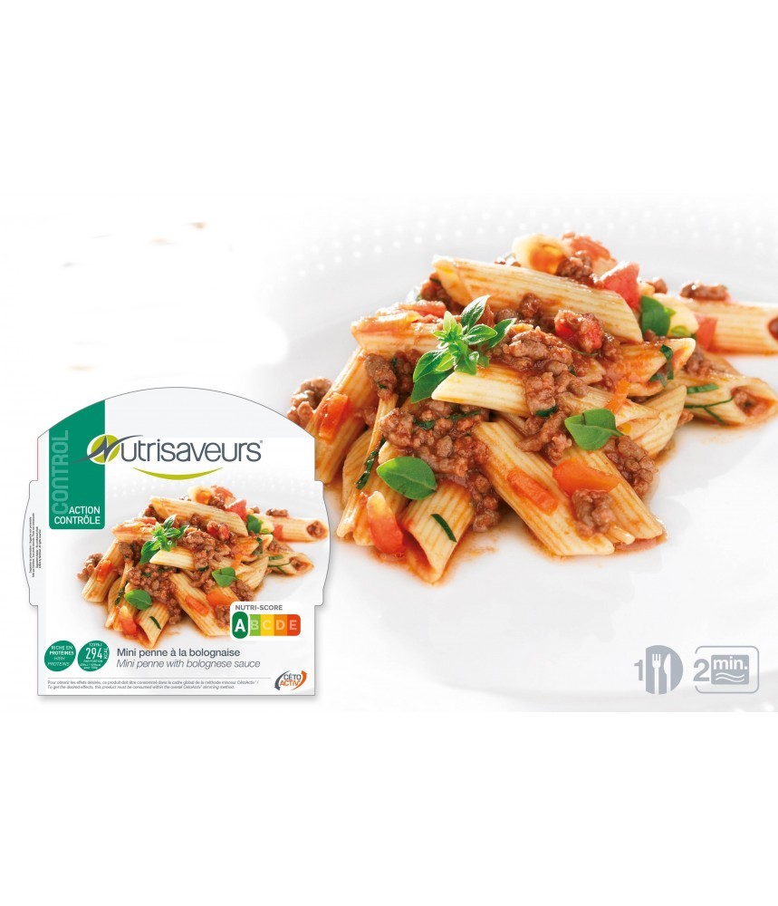 mini-penne-a-la-bolognaise Nutrisaveurs - Penne Bolognaise – Bild 1