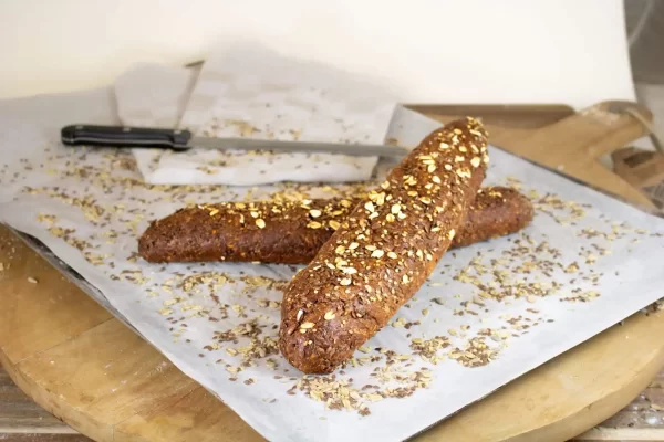 Low Carb Stangenbrot (2 x175g) – Bild 2